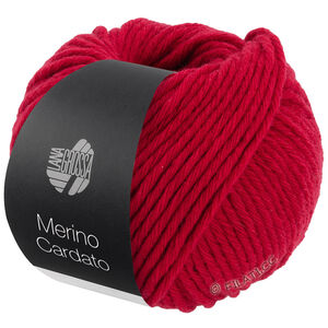 Lana Grossa MERINO CARDATO | 05-rouge foncé