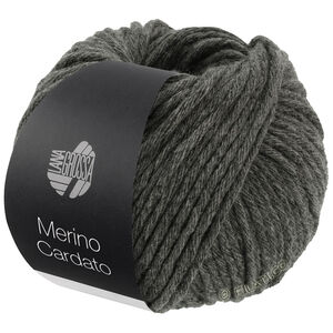 Lana Grossa MERINO CARDATO | 13-gris foncé