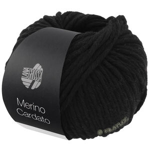 Lana Grossa MERINO CARDATO | 14-noir