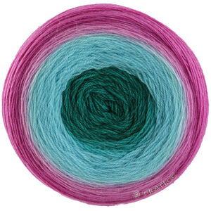Lana Grossa MERINO LACE AQUARELL | 03-pétrole/turquoise/fuchsia