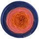 Lana Grossa MERINO LACE AQUARELL | 07-orange/oeillet rose/bleu foncé