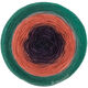 Lana Grossa MERINO LACE AQUARELL | 09-brun foncé/terre cuite/pétrole foncé