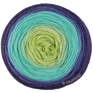 Lana Grossa MERINO LACE AQUARELL | 12-limette/jaune pâle/turquoise/pétrole