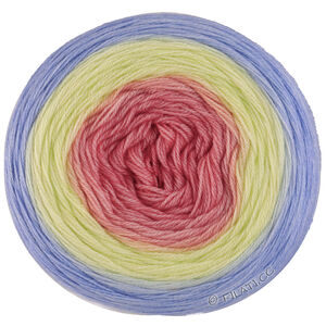 Lana Grossa MERINO LACE AQUARELL | 14-saumon/jaune citrus/gris clair/bleu clair