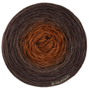Lana Grossa MERINO LACE AQUARELL | 402-nougat/brun chocolat/brun gris