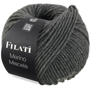 Lana Grossa MERINO MISCELA | 08-gris foncé
