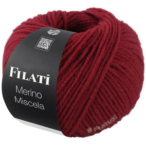 Lana Grossa MERINO MISCELA | 13-rouge foncé