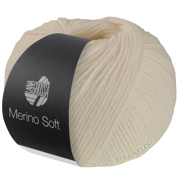 Lana Grossa MERINO SOFT | 01-écru