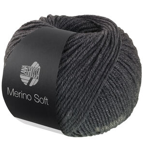 Lana Grossa MERINO SOFT | 10-gris foncé
