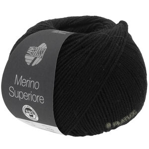 Lana Grossa MERINO SUPERIORE | 08-noir