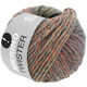 Lana Grossa MERINO TWISTER | 01-gris bleu/gris/bois de rose/gris vert