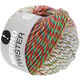 Lana Grossa MERINO TWISTER | 07-vert jaune/jaune/rose/pétrole/chameau/baies/vieux rose/nougat
