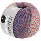 Lana Grossa MERINO TWISTER | 17-bleu/rouge tomate/rose/turquoise menthe/rouge comme l'argile brûlée/brun gris