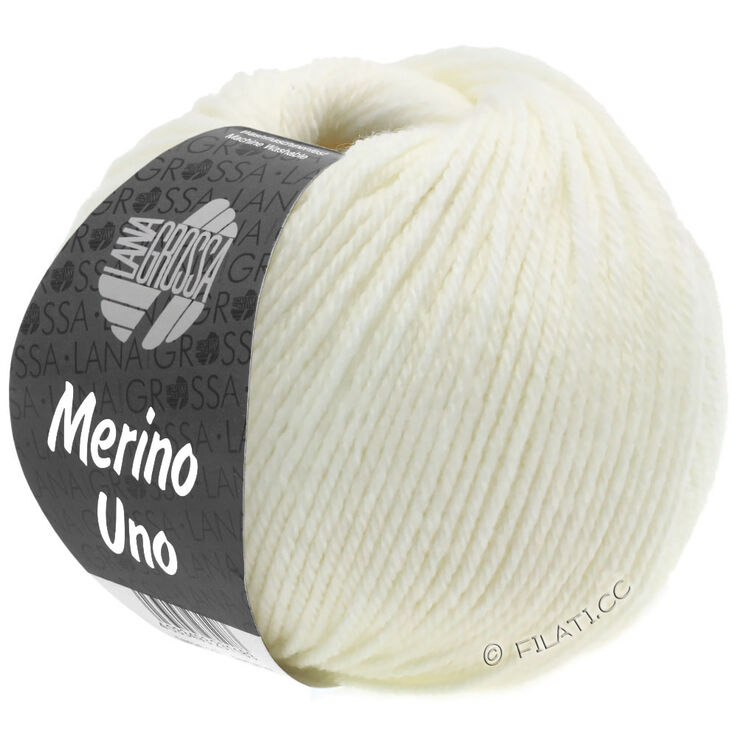 Lana Grossa MERINO UNO | 01-blanc
