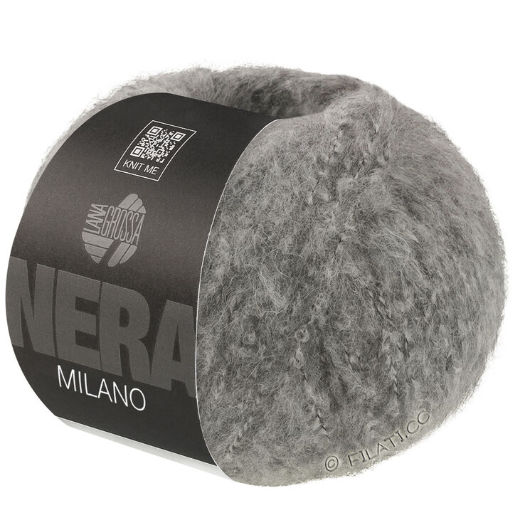 Lana Grossa MILANO (Nera) | 01-gris chiné