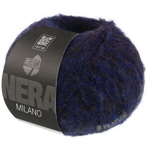Lana Grossa MILANO (Nera) | 11-bleu/brun chiné