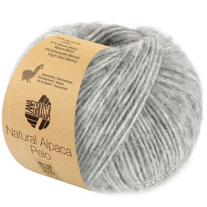 Lana Grossa NATURAL ALPACA Pelo | 003-gris clair chiné