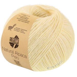 Lana Grossa NATURAL ALPACA Pelo | 039-vanille chiné