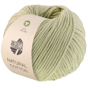 Lana Grossa NATURAL COTTON (GOTS) | 01-vert pâle