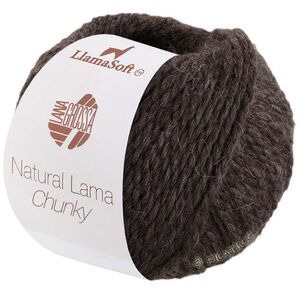 Lana Grossa NATURAL LAMA CHUNKY | 15-brun noir