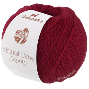 Lana Grossa NATURAL LAMA CHUNKY | 17-rouge vin