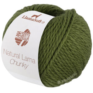 Lana Grossa NATURAL LAMA CHUNKY | 19-vert olive
