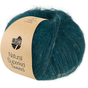 Lana Grossa NATURAL SUPERKID TWEED | 634-vert mer profonde