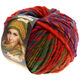 Lana Grossa OLYMPIA Classic | 007-rouge vif/bleu/vert/jaune/bleu turquoise