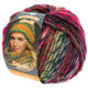 Lana Grossa OLYMPIA Classic | 055-vert clair/orange/rose vif/gris clair/gris foncé/fuchsia