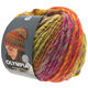 Lana Grossa OLYMPIA Classic | 078-rose vif/gris vert/vert jaune/brun orange/cyclamen