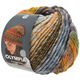 Lana Grossa OLYMPIA Classic | 087-olive foncé/gris foncé/gris clair/vert foncé/vert moyen/vert clair/menthe/jaune ocre