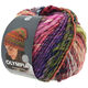 Lana Grossa OLYMPIA Classic | 088-brun noir/nougat/vert foncé/rouge clair/prune/vert clair/rouge/pourpre