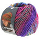 Lana Grossa OLYMPIA Classic | 089-rouge vin/vert/brun/vert noir/aubergine/violet rouge/bordeaux/pourpre bleu/orange