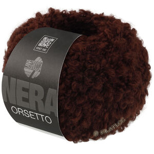 Lana Grossa ORSETTO (Nera) | 12-brun chocolat
