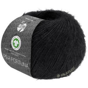 Lana Grossa PER FORTUNA (GOTS) | 10-noir