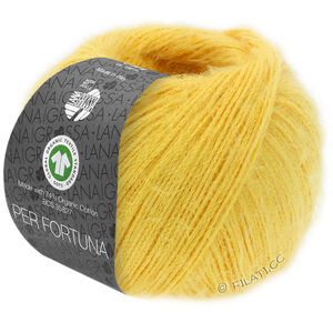 Lana Grossa PER FORTUNA (GOTS) | 44-jaune soleil
