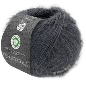 Lana Grossa PER FORTUNA (GOTS) | 60-gris foncé