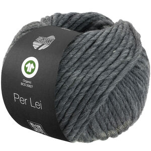 Lana Grossa PER LEI (GOTS) | 08-gris foncé