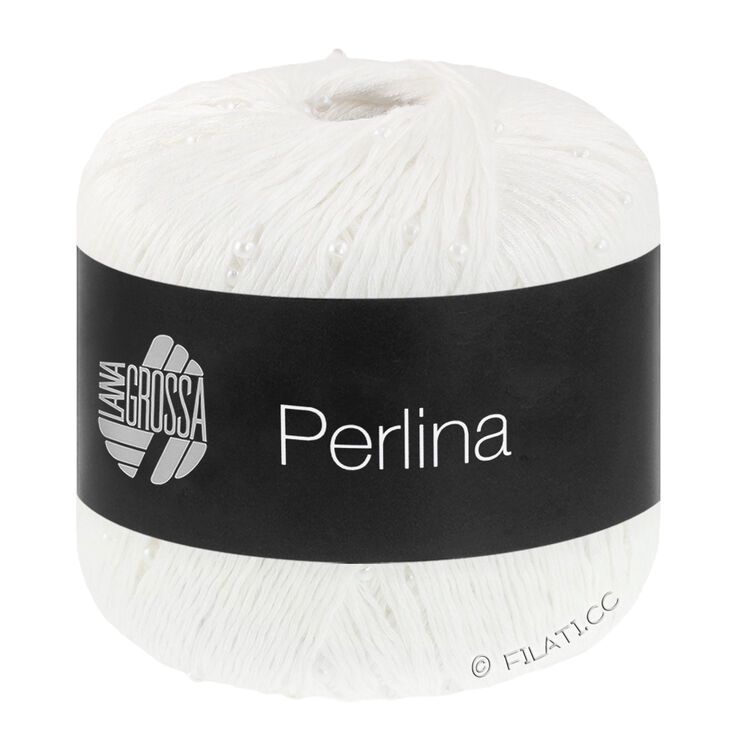 Lana Grossa PERLINA | 01-blanc