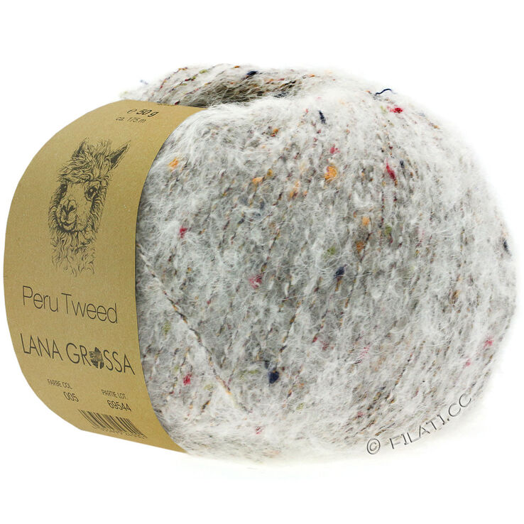 Lana Grossa PERU Tweed | 01-nature