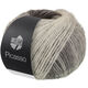 Lana Grossa PICASSO | 14-blanc/gris clair/gris moyen/gris foncé