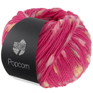 Lana Grossa POPCORN | 03-rose vif/rose/grège/jaune