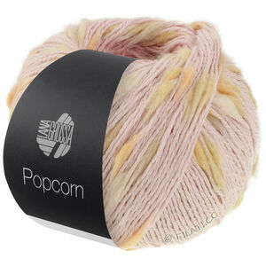Lana Grossa POPCORN | 04-rose pastel/jaune tendre/gris clair/pêche
