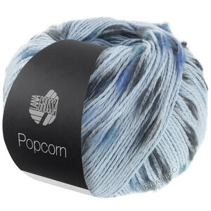 Lana Grossa POPCORN | 06-bleu clair/pétrole/graphite