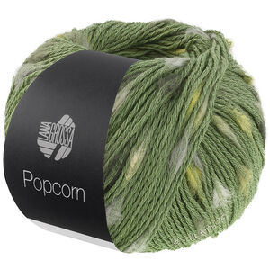 Lana Grossa POPCORN | 15-vert/écru/beige/pistache/gris foncé