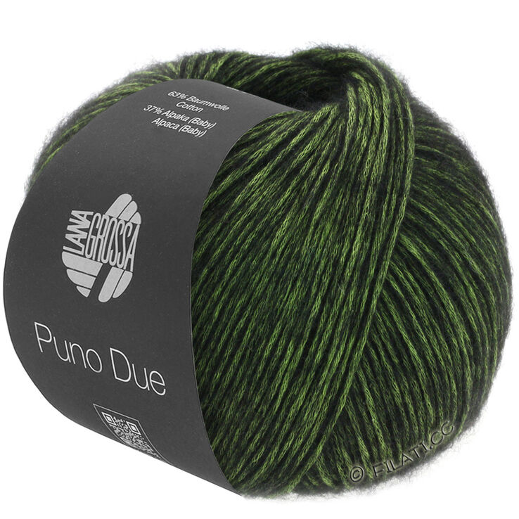 Lana Grossa PUNO DUE | 10-olive/noir