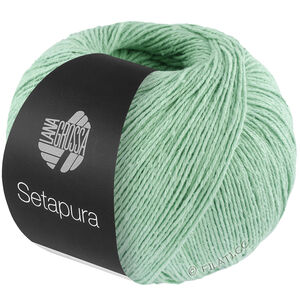 Lana Grossa SETAPURA | 30-vert blanc
