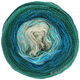 Lana Grossa SHADES OF MERINO COTTON | 401-écru/turquoise/gentiane/pétrole foncé