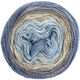 Lana Grossa SHADES OF MERINO COTTON | 412-bleu clair/bleu pâle/beige/taupe/jean