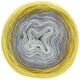 Lana Grossa SHADES OF MERINO COTTON | 415-jaune/curry/gris moyen/gris clair